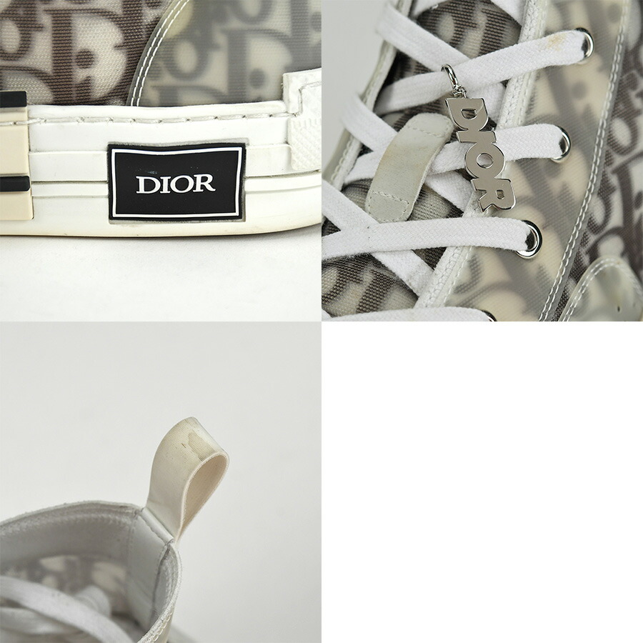 楽天市場】ディオール DIOR スニーカー ハイカット オブリーク