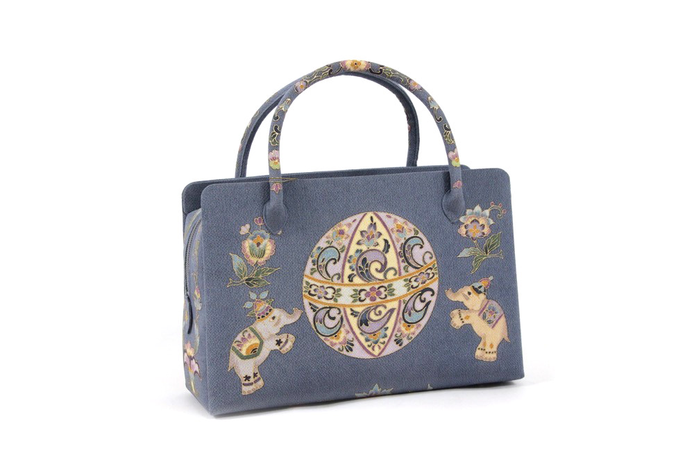 楽天市場】岡重謹製 利休バッグ お茶席バッグ 正絹友禅バッグ 女性用