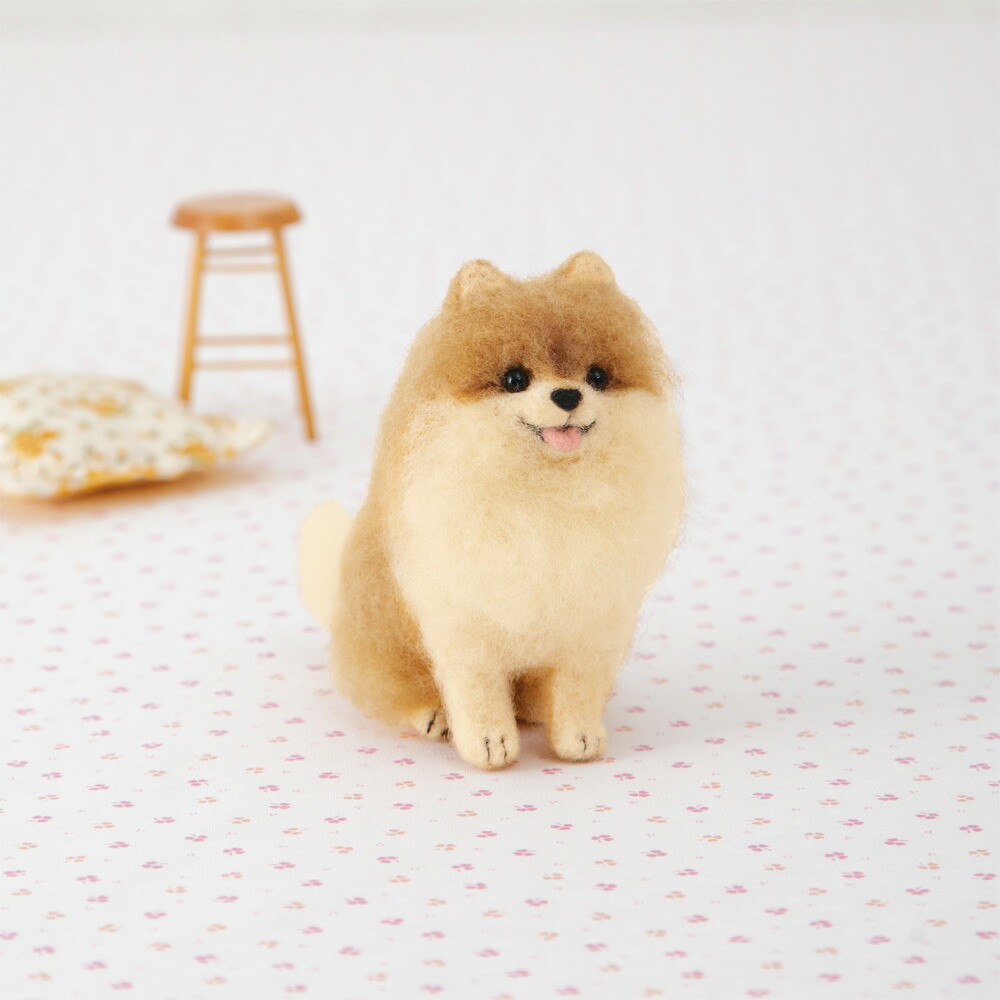 楽天市場】羊毛フェルト キット 犬 中級~上級者向け アクレーヌで