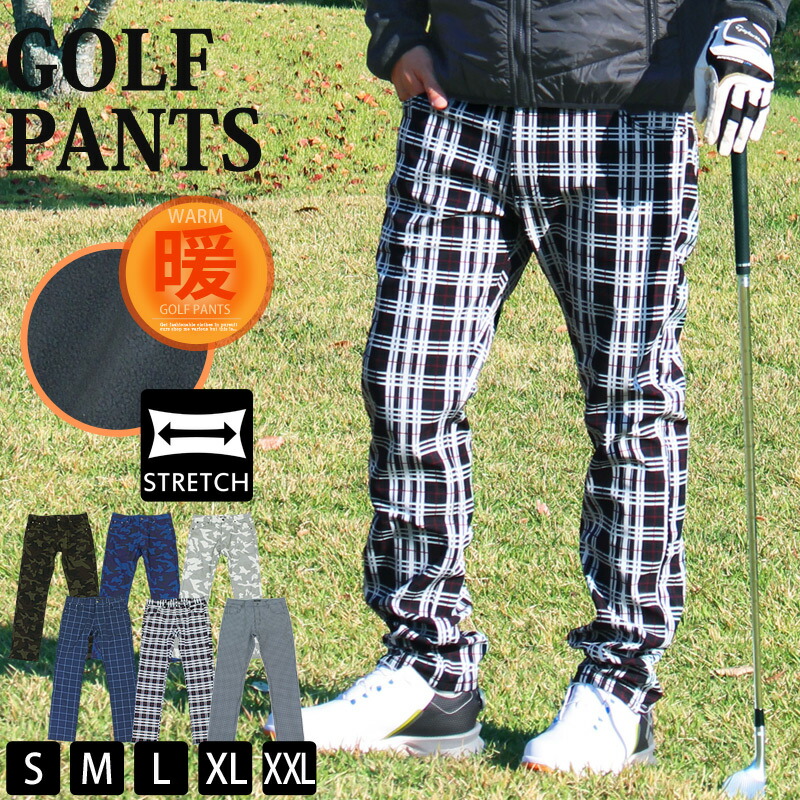 楽天市場】チェック 柄 ゴルフ パンツの通販