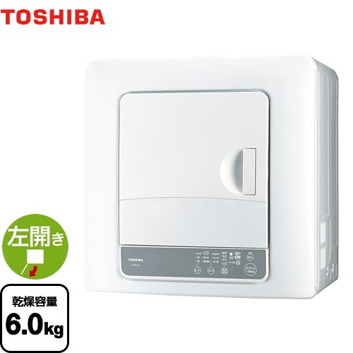楽天市場】ed－608－w 衣類乾燥機 toshiba 東芝 乾燥容量6kg ed608w