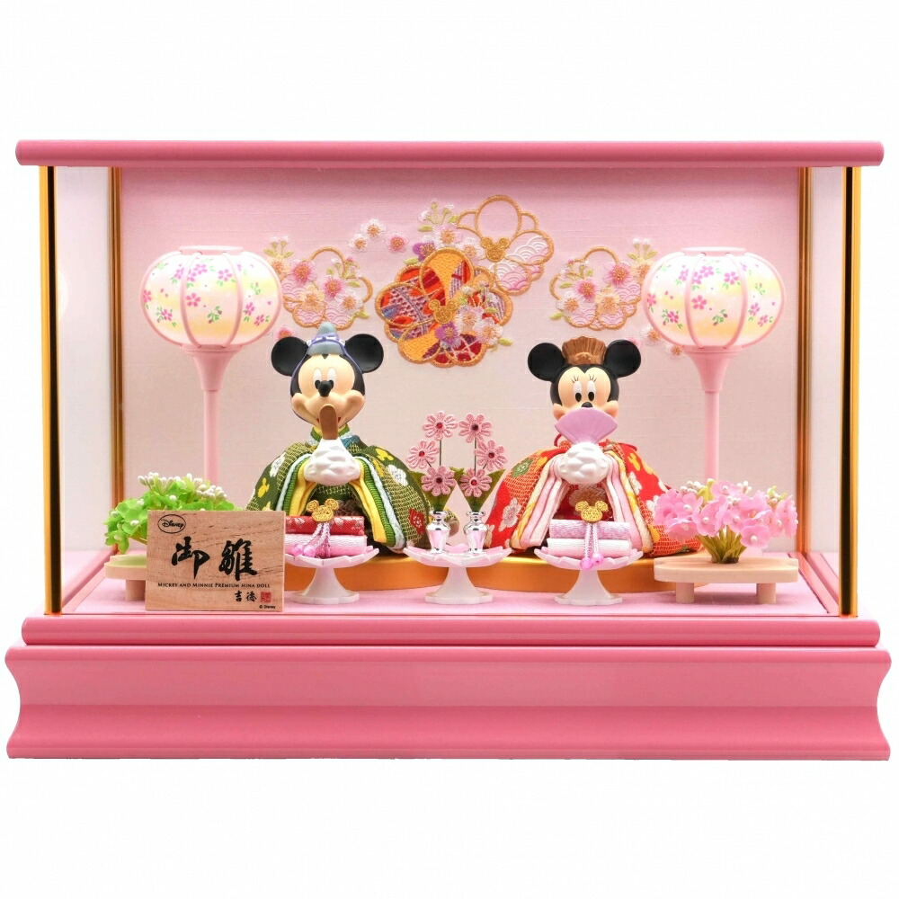 楽天市場】【雛人形】【動画】ディズニー ミッキー＆ミニープレミアム