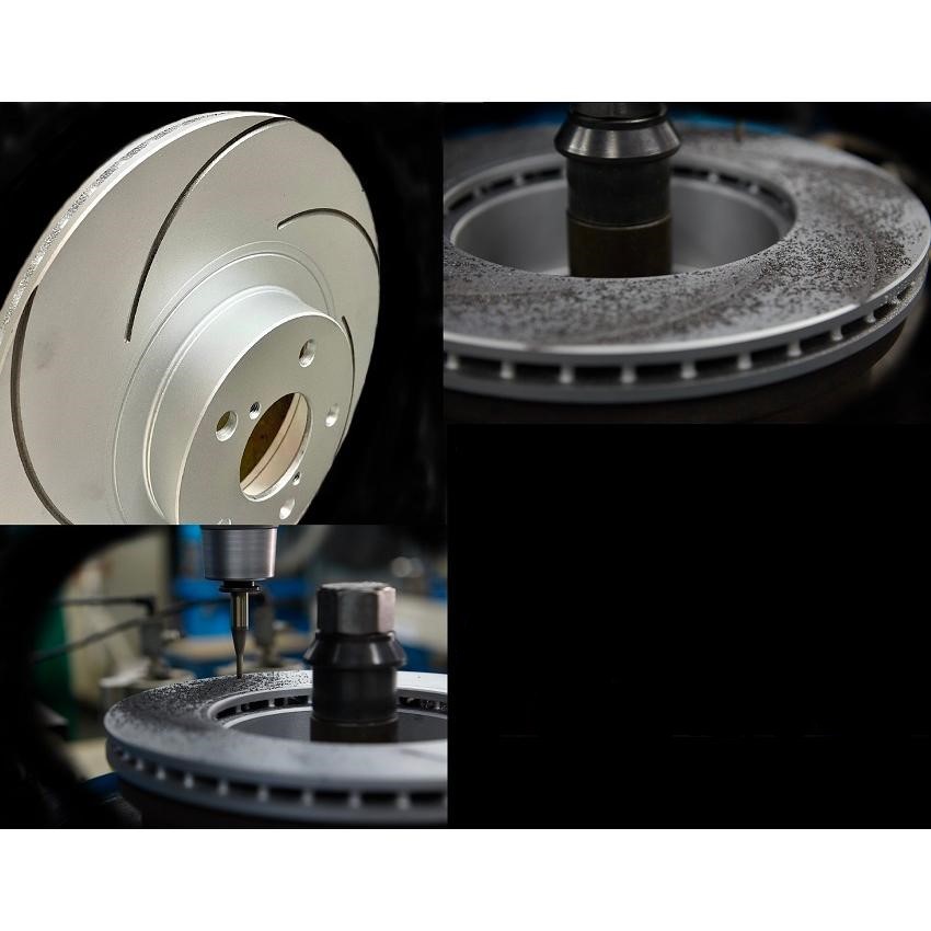 楽天市場】フロント 7本カーブスリット加工 ブレーキローター スバル