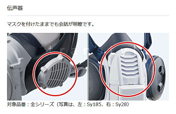 楽天市場】重松 電動ファン付き呼吸用保護具 Sy11F 防じん 防毒 両方