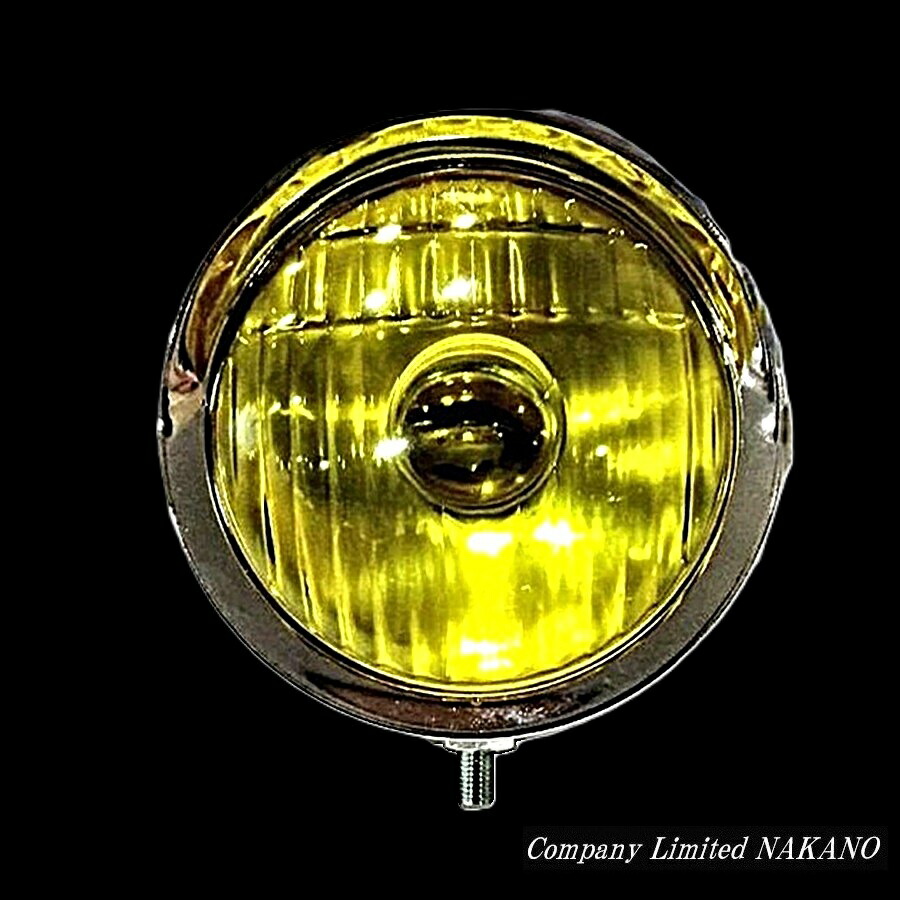 楽天市場】トラック用 丸型 フォグランプ イエロー 4”1/2インチ 24V35W