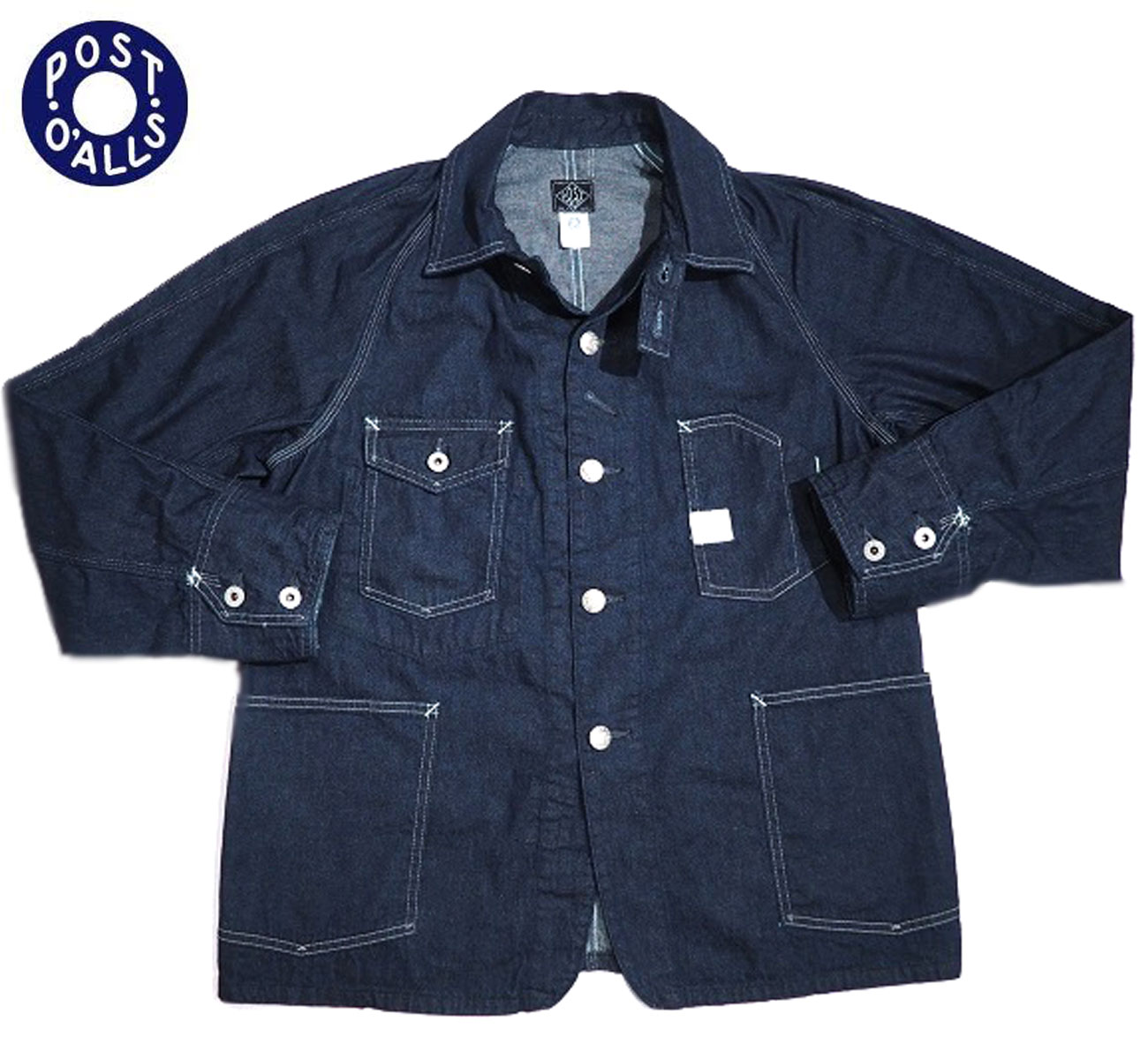 楽天市場】【正規取扱店】POST OVERALLS(ポストオーバーオールズ