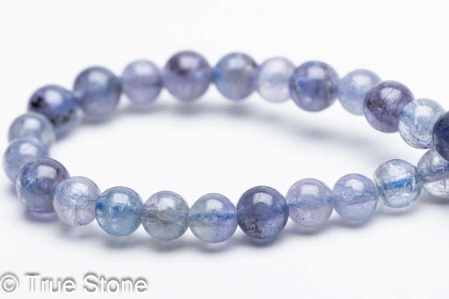 楽天市場】タンザナイト ブレスレット ブルーゾイサイト 4mm-4.7mm