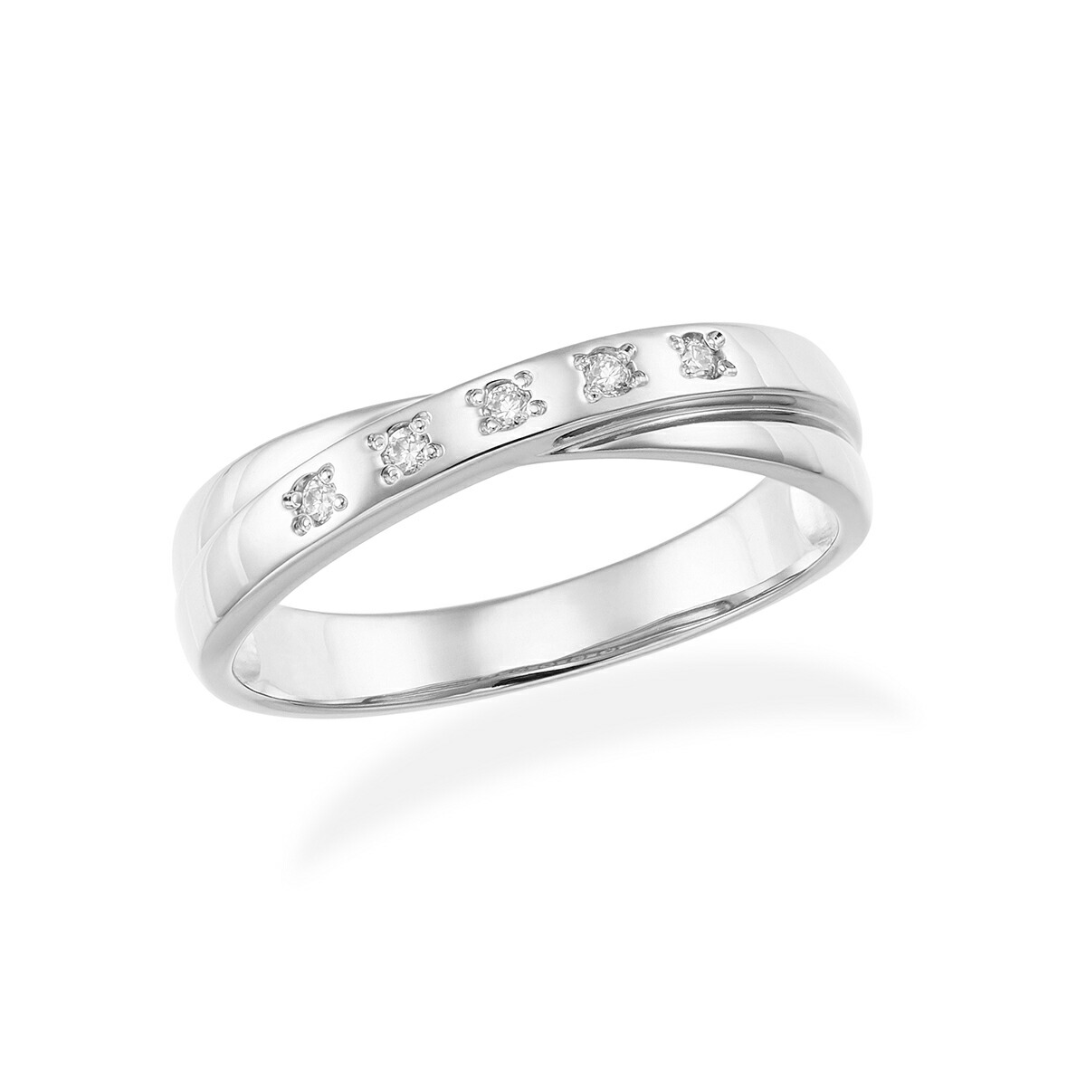 楽天市場】K14ホワイトゴールドペアリング : ジュエリーツツミ