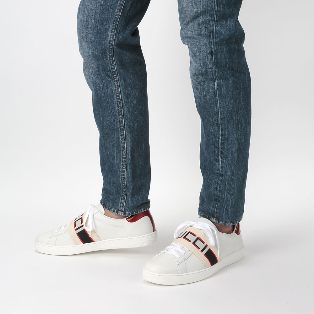 楽天市場】【MAX35%OFF】 グッチ GUCCI スニーカー メンズ ストライプ
