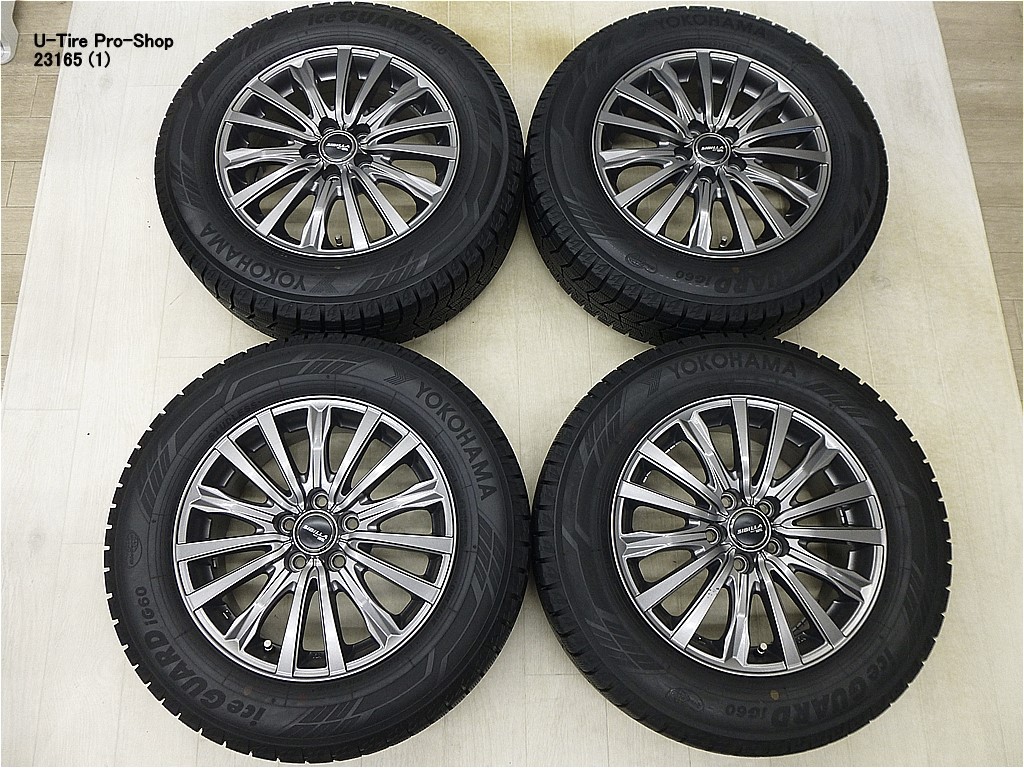 楽天市場】中古 スタッドレスタイヤ アルミホイール付 ヨコハマ アイス