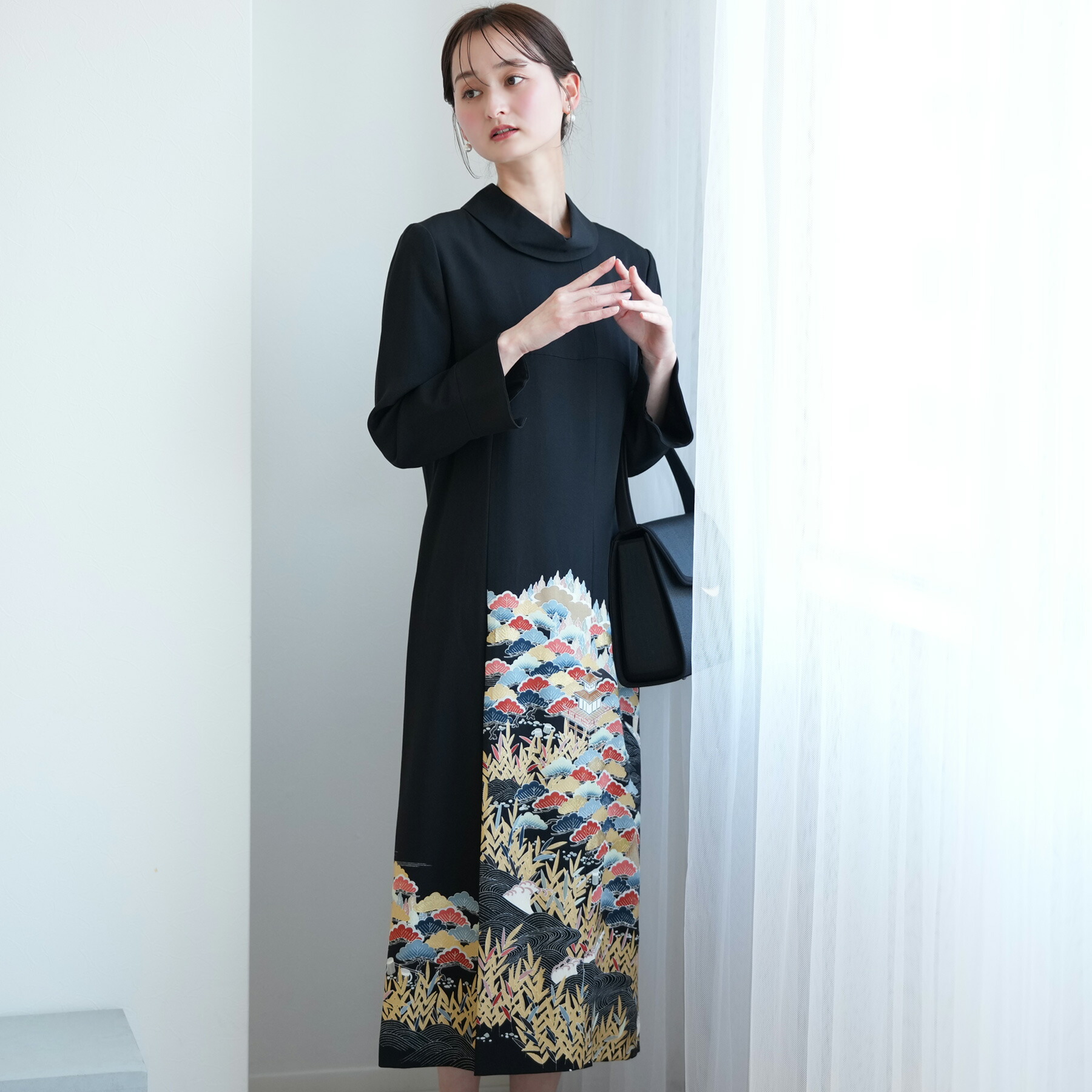 楽天市場】留袖 リメイク ワンピースの通販