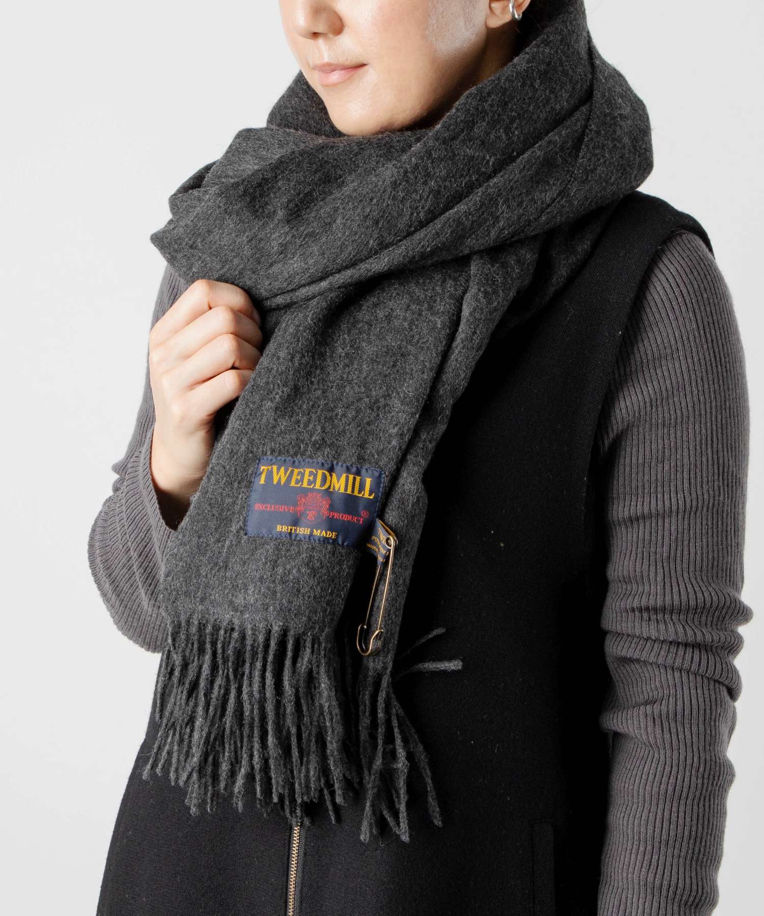 楽天市場】【当店別注】 ツイードミル TWEEDMILL 70-190 マフラー