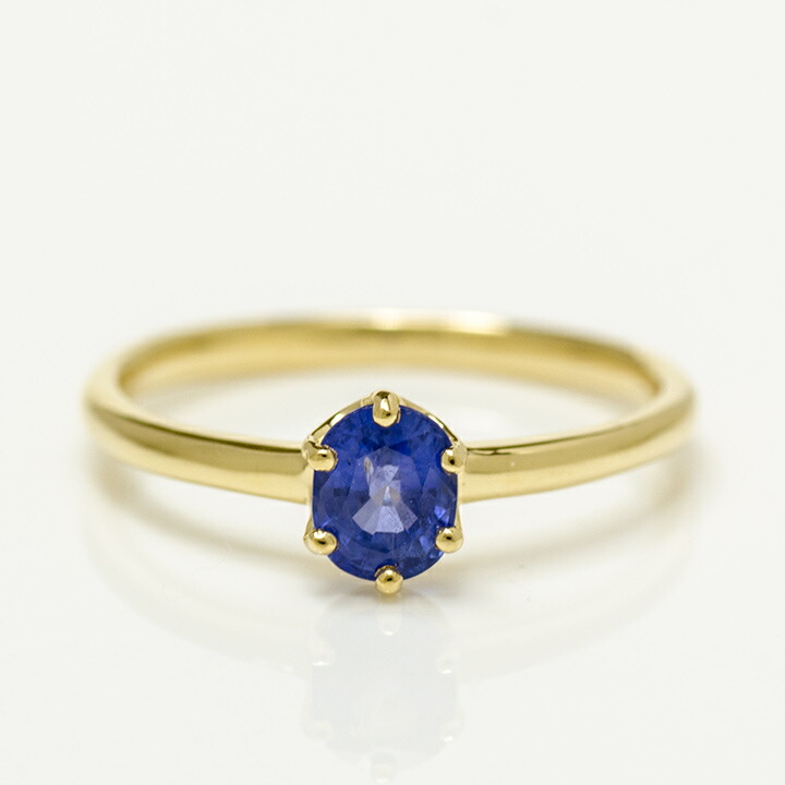 楽天市場】SS800円クーポン リング ブルーサファイア ゴールド K18