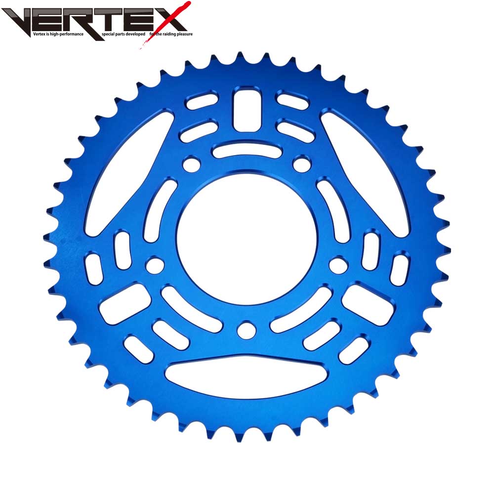 楽天市場】CBX400F リア スプロケット 520 45T レッド ブルー シルバー