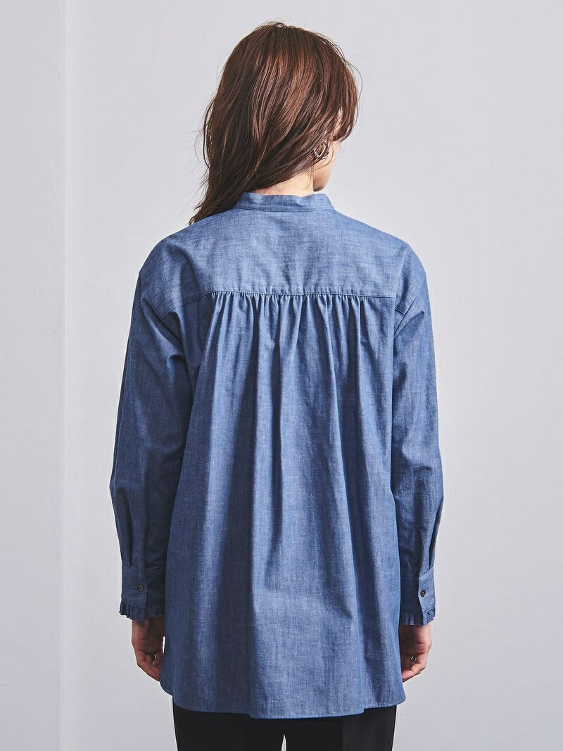 楽天市場】UGCS フリル スタンドカラー シャツ 4 UNITED ARROWS