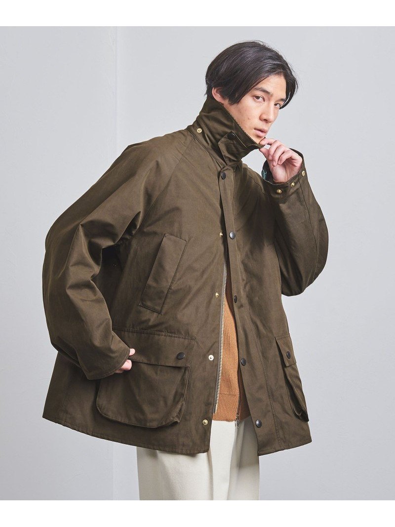 楽天市場】【別注】＜Barbour＞ OVERSIZE SOLID BEDALE/アウター