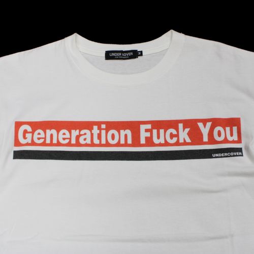 楽天市場】UNDERCOVER アンダーカバー Generation Fuck You TEE T