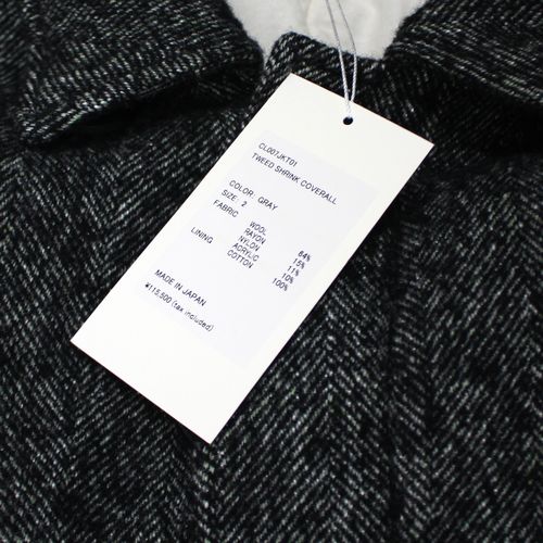 楽天市場】【中古】 CALL コール 24AW TWEED SHRINK COVERALL コート 2