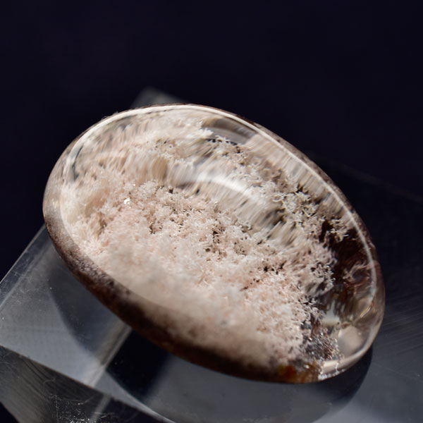 楽天市場】ホワイトガーデンクォーツ カボション ルース タンブル