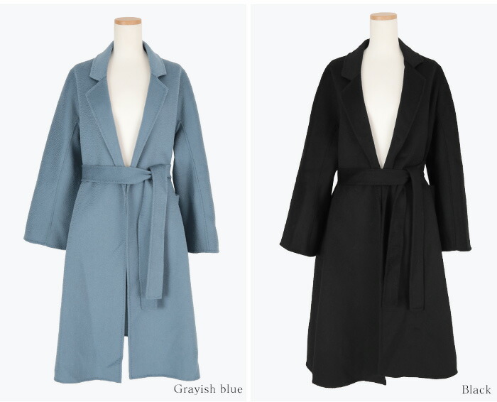 楽天市場】【店内全品20％OFFクーポン】3/11 1:59まで□ベルト付ウール