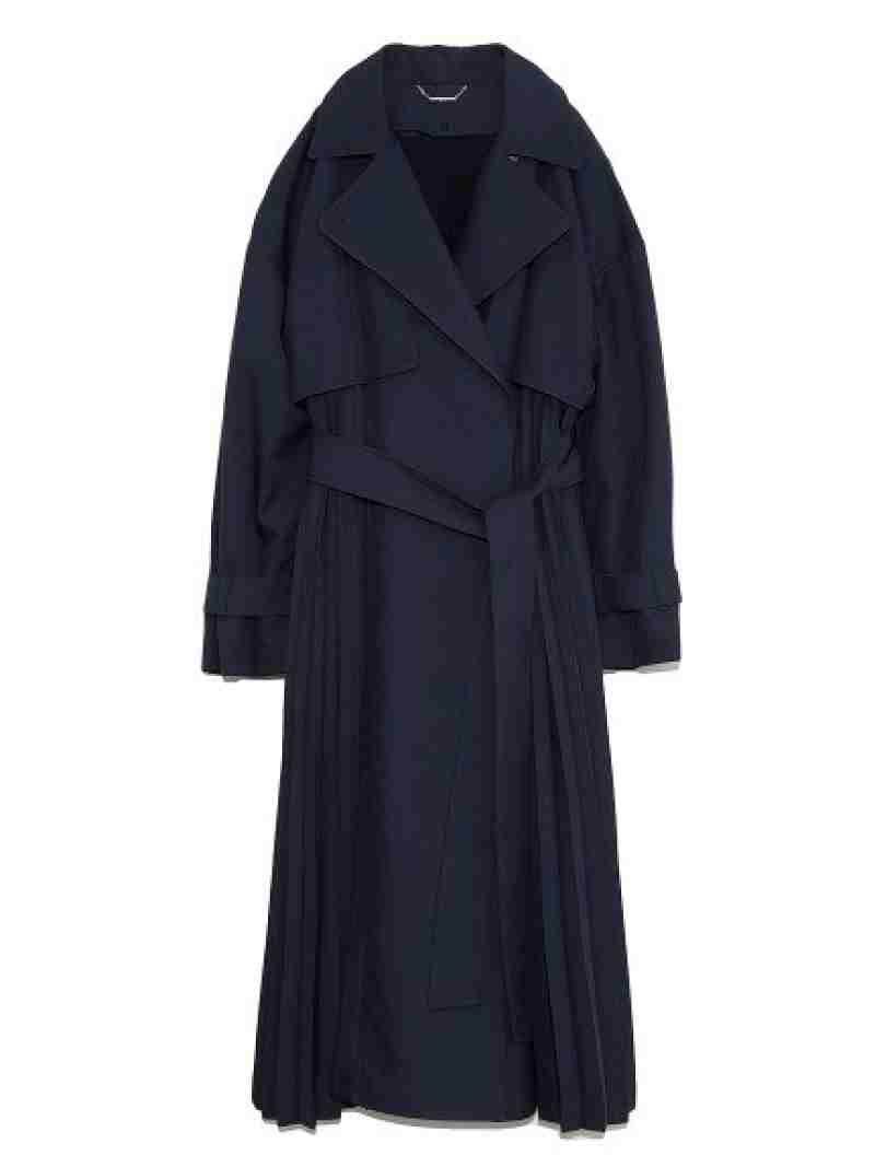 楽天市場】【SALE／50%OFF】ライナー付きプリーツトレンチコート