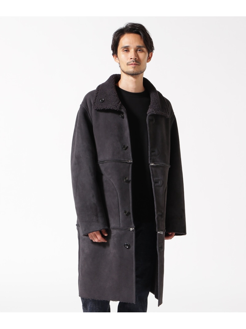 楽天市場】YOKE/ヨーク/Reversible & Detachable Mouton Coat GARDEN