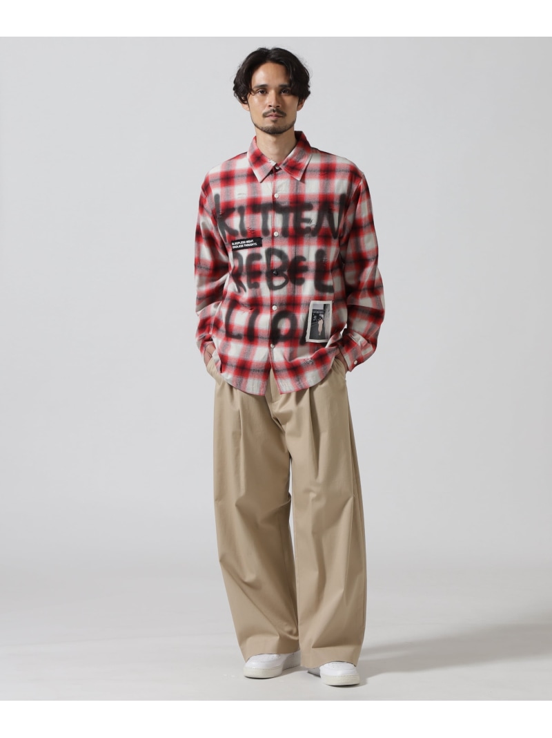 楽天市場】guernika/ゲルニカ/Check Shirt / Black ROYAL FLASH