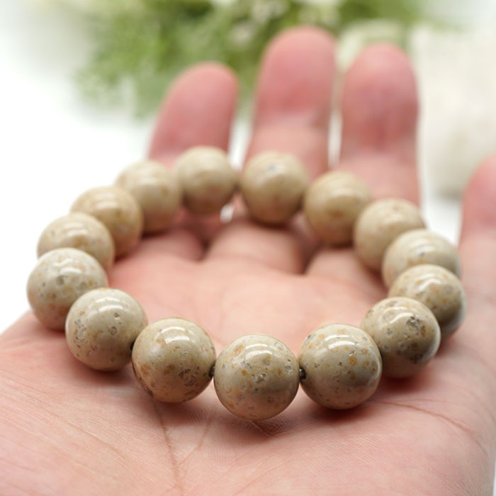 楽天市場】【10％OFF】姫川薬石 ブレスレット 14mm 糸魚川産 天然石