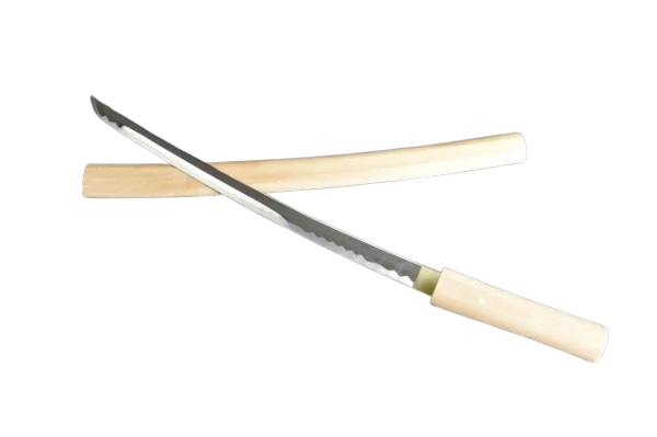 楽天市場】美術刀剣 模造刀 白鞘小刀(並刀身) SW-1100M（古仕立て