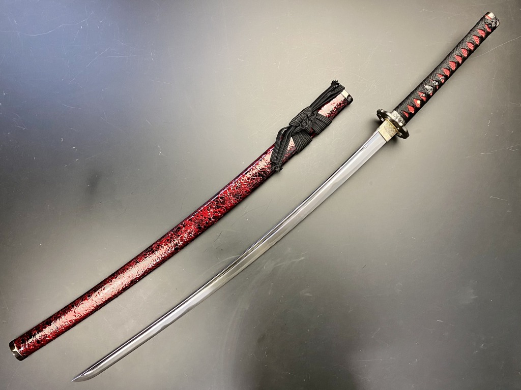 楽天市場】美術刀剣 模造刀 千子村正大刀（黒）V.ROAD限定 オリジナル