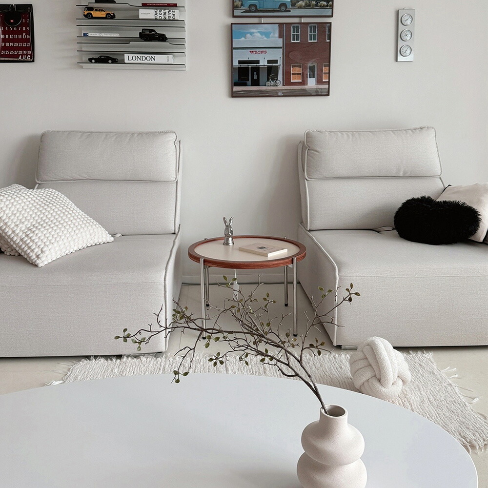 楽天市場】VAMIR バミル ドットリングソファーテーブル 韓国インテリア