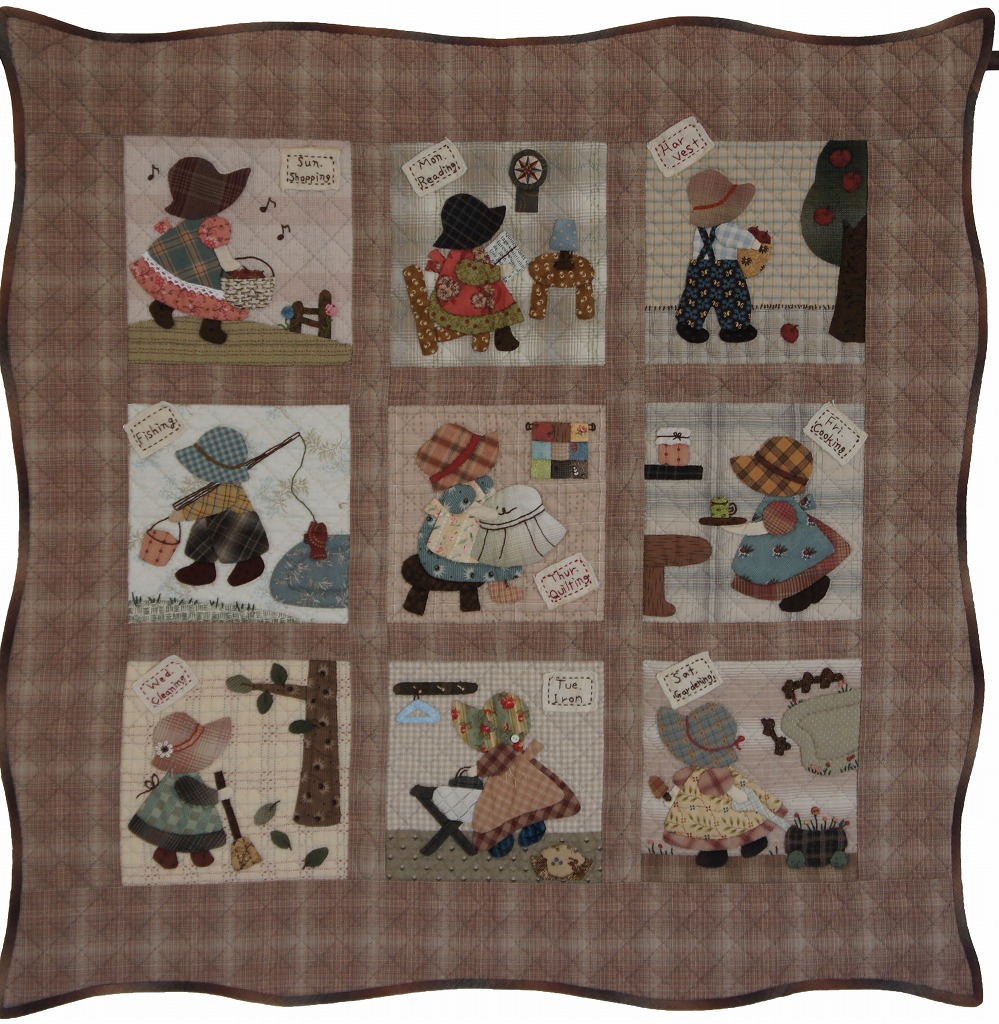 楽天市場】パッチワーク【パターンレシピ】スーちゃんの一週間