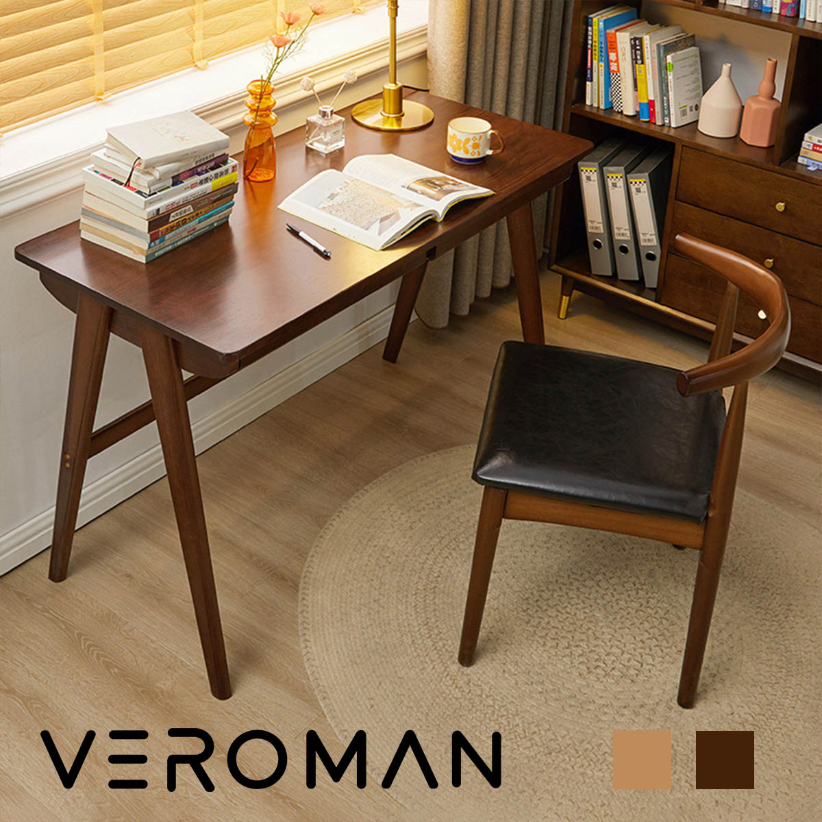 楽天市場】[幅80cm] VeroMan 勉強机 木製テーブル デスク 作業台 木製