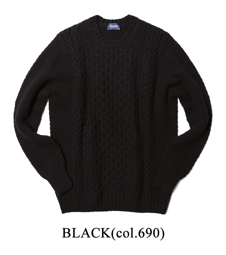 楽天市場】【50%OFF!】ドルモア ニット ケーブル編み クルーネック