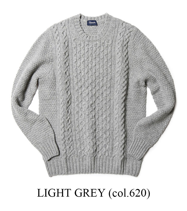 楽天市場】【50%OFF!】ドルモア ニット ケーブル編み クルーネック