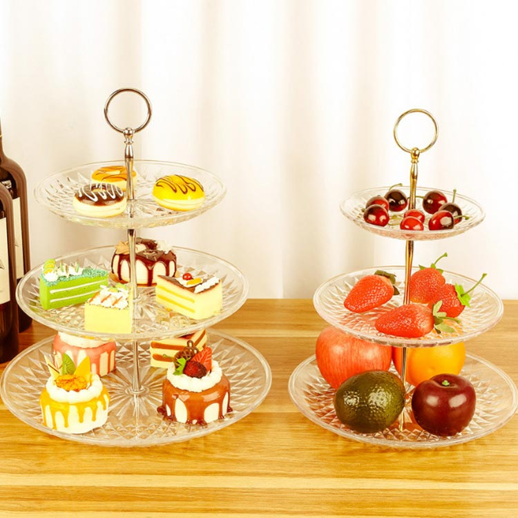 楽天市場】ケーキスタンド 3段 食器 アフタヌーンティースタンド