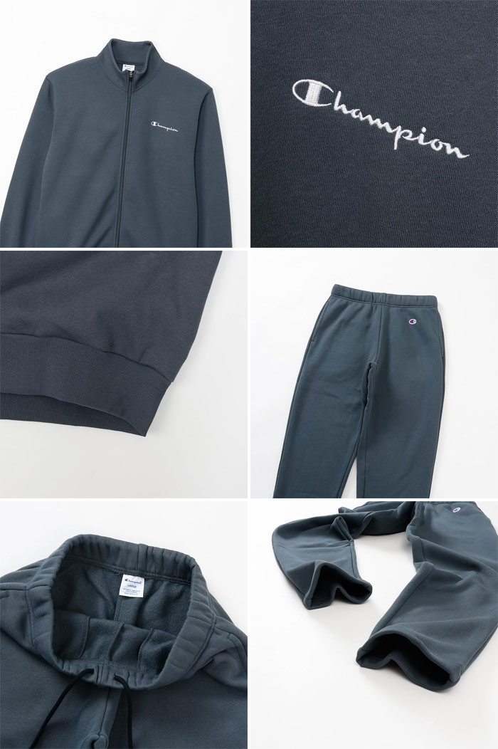 楽天市場】上下セット セットアップ チャンピオン メンズ 刺繍ロゴ