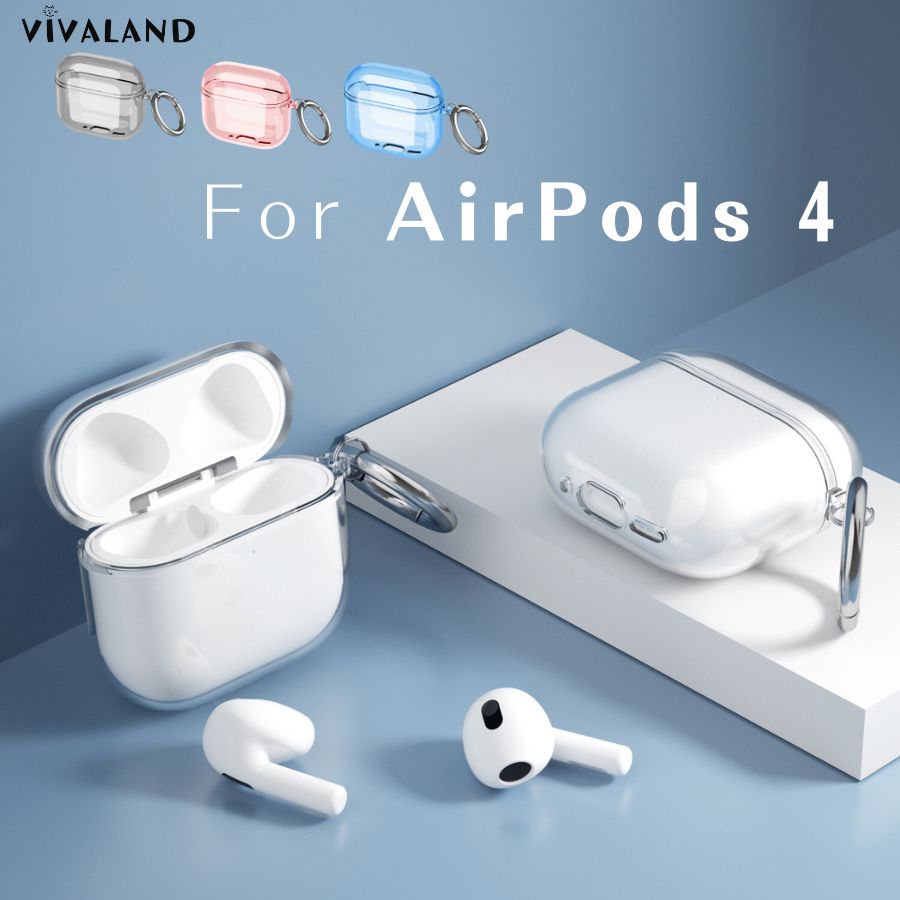 楽天市場】＼エントリーでポイント10倍／airpods 4 ケース クリア