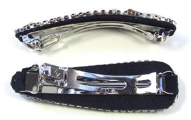 楽天市場】バレッタ スワロフスキー クリスタルカットストーン