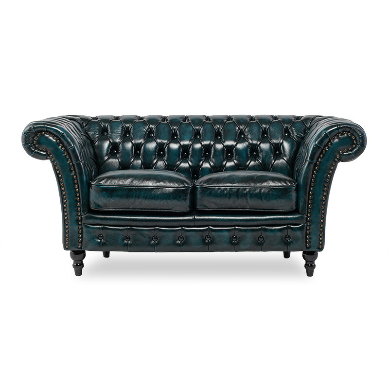 楽天市場】VINCENT ヴィンセント チェスターフィールド 本革ソファ