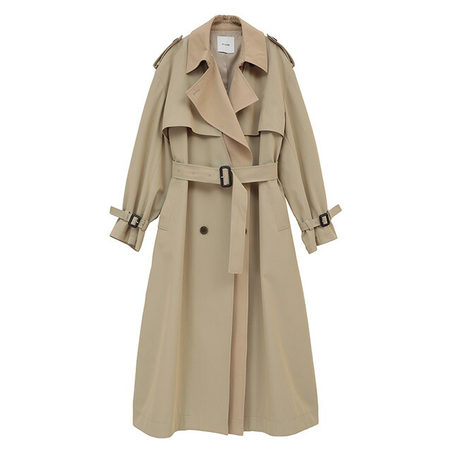 楽天市場】クラネ CLANE レイヤー ロング トレンチコート LAYER LONG