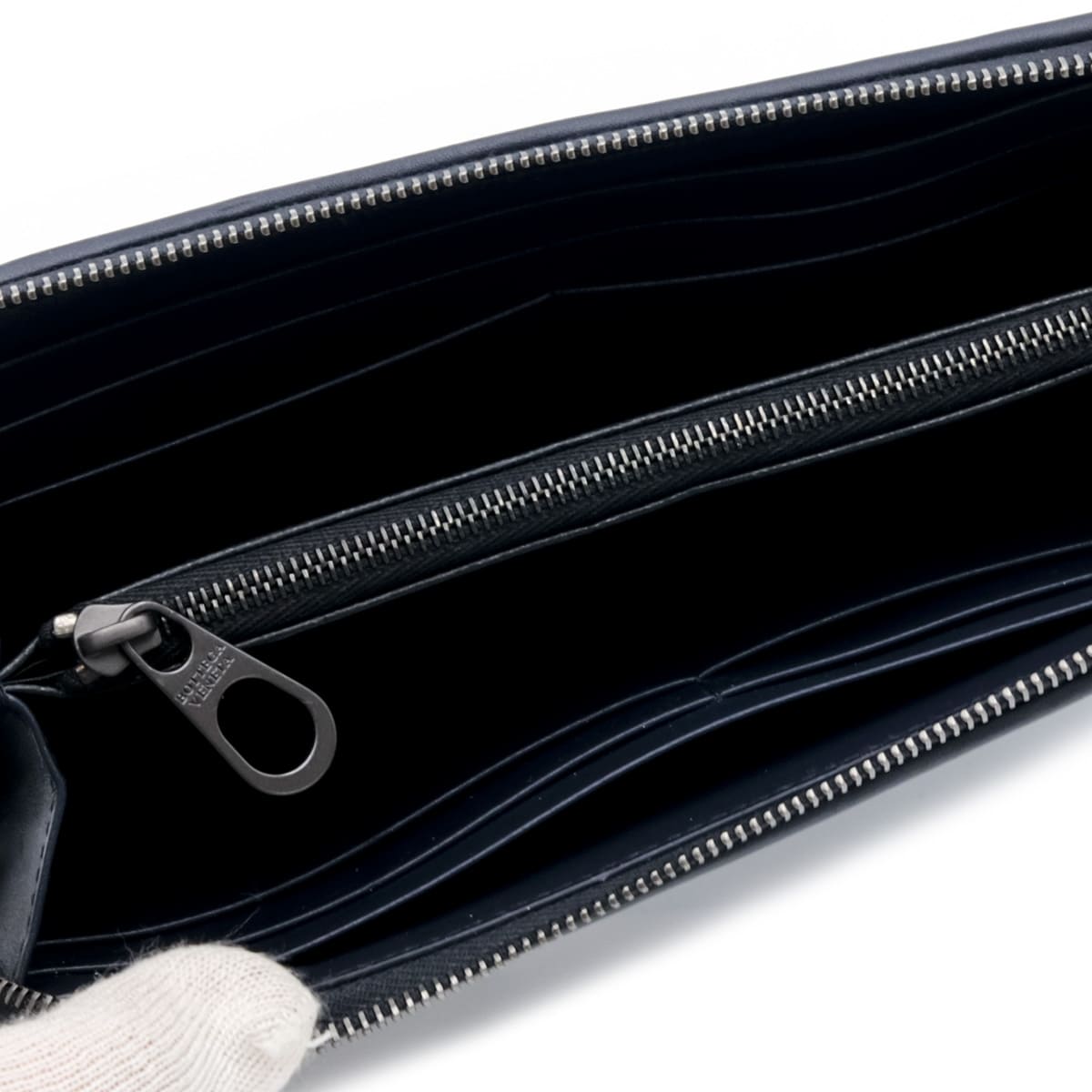 楽天市場】BOTTEGA VENETA ボッテガヴェネタ 長財布 財布 ネイビー