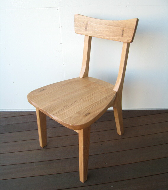 楽天市場】ダイニングチェア 椅子 イス 木製 無垢 タモ無垢 木製チェア
