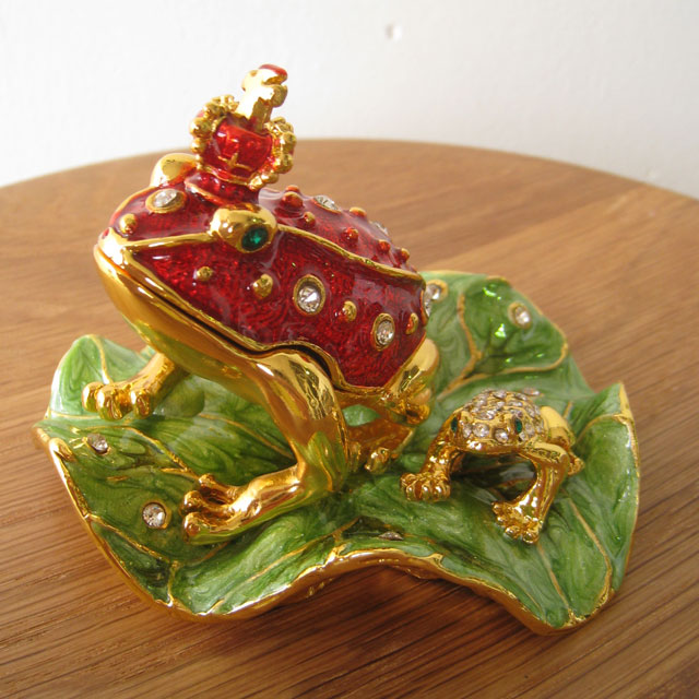 楽天市場】かえる カエル 蛙 宝石箱 ジュエリーボックス ジュエリーBOX