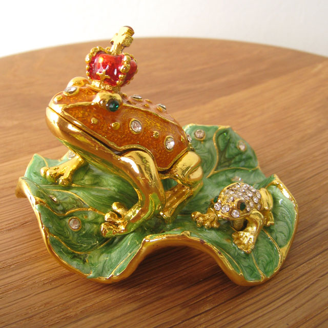 楽天市場】かえる カエル 蛙 宝石箱 ジュエリーボックス ジュエリーBOX