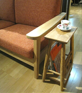 楽天市場】ソファサイドテーブル 木製 サイドテーブル おしゃれ バーチ