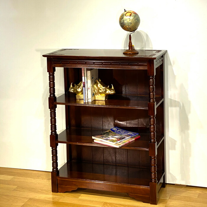 楽天市場】本棚 オープンシェルフ バックボード 書斎 収納