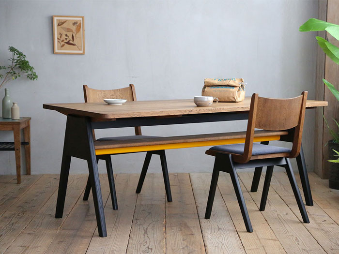 楽天市場】ダイニングテーブル テーブル 木製テーブル スチール脚