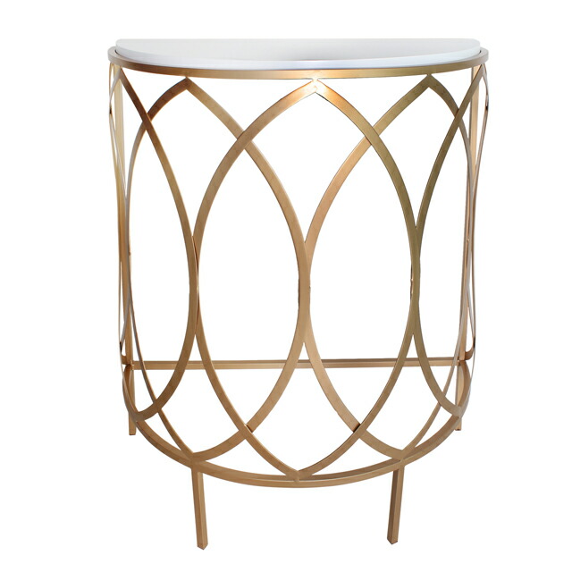 楽天市場】コンソールテーブル コンソール ゴールド 金色 アイアン