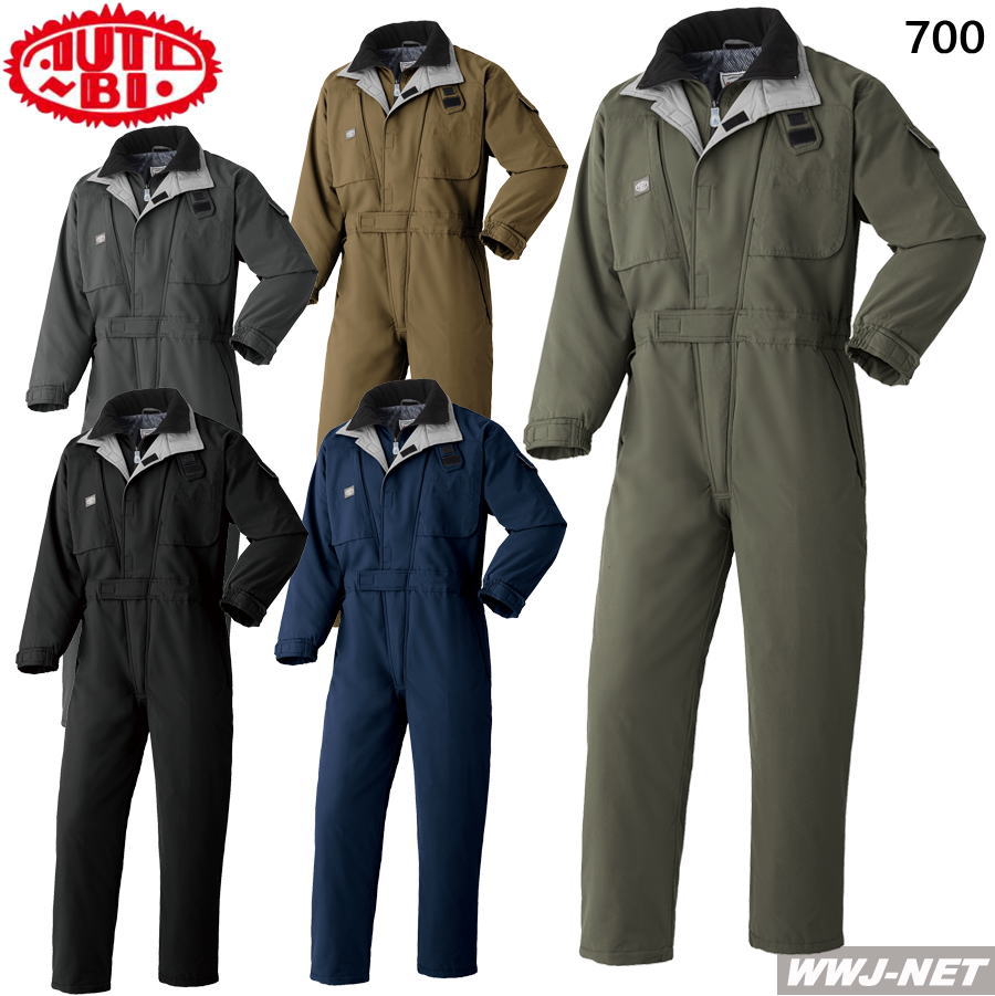 楽天市場】ツナギ服 防寒着 Auto-bi 700 つなぎ服 防寒 ツナギ